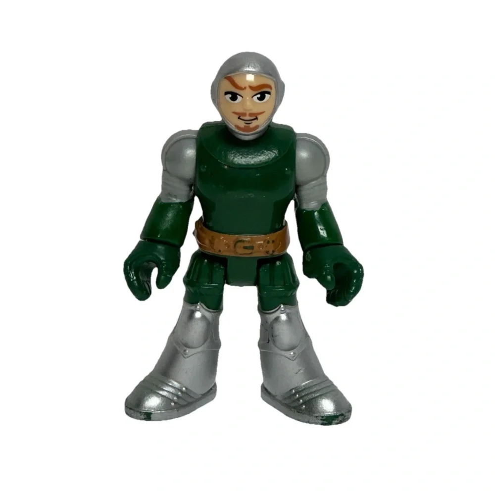 Fisher Price Imaginext Eagle Talon Castle Weapon Set Green Knight Figure