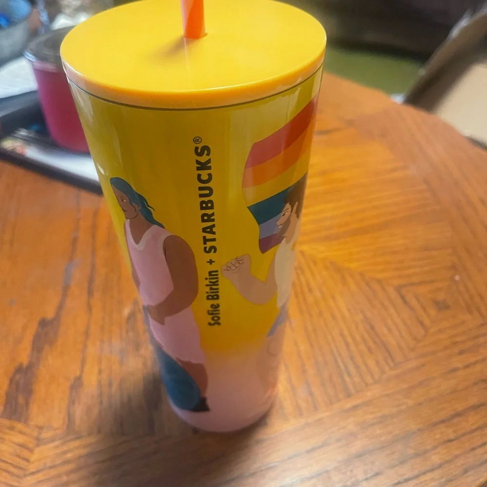 Starbucks vibrant tumbler