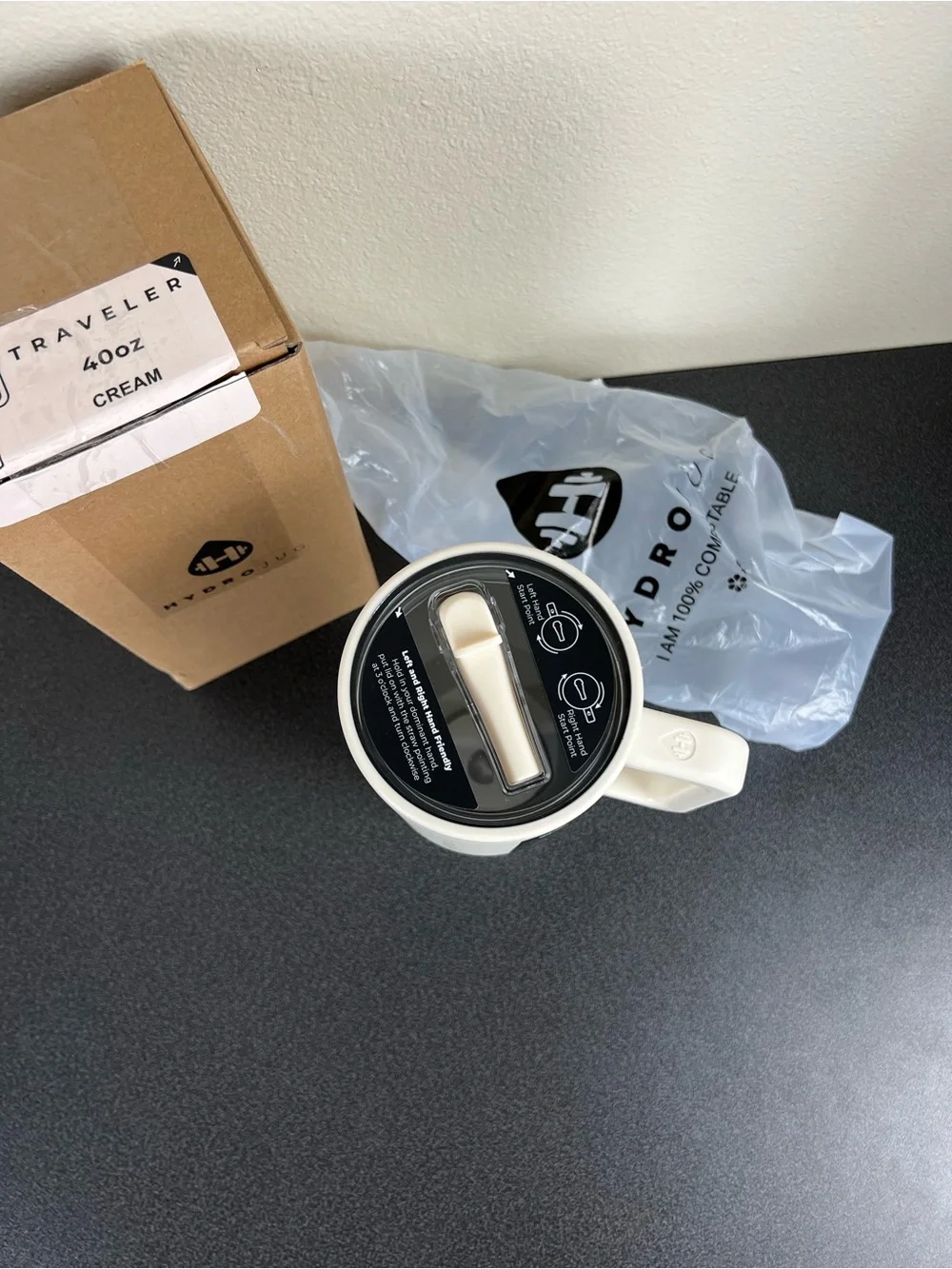 HydroJug insulated travel