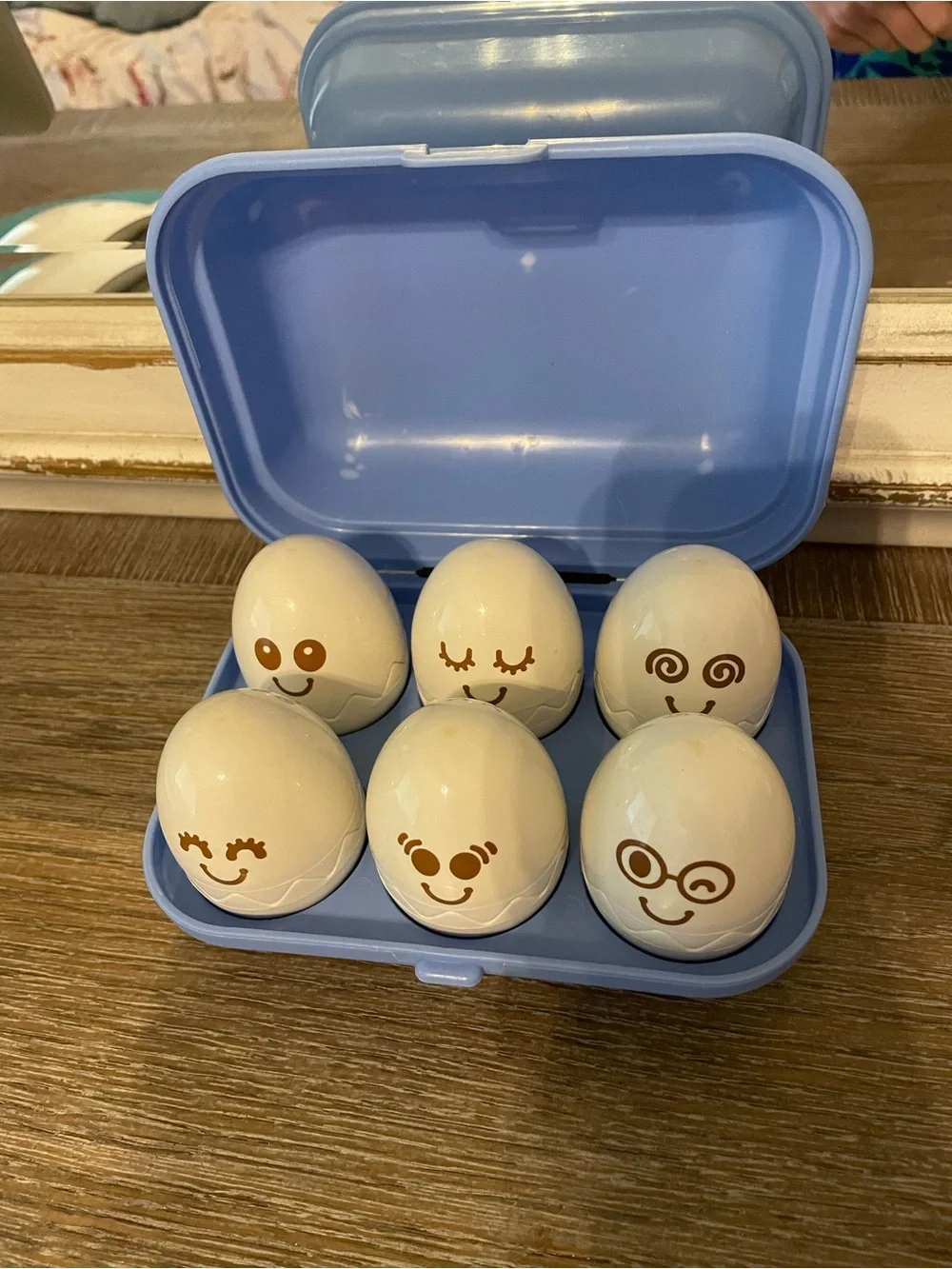Playful Egg matching Set - Pink, Teal, Yellow