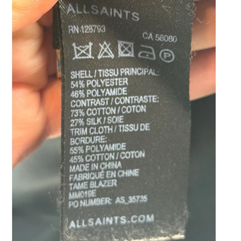 All Saints hips features patch