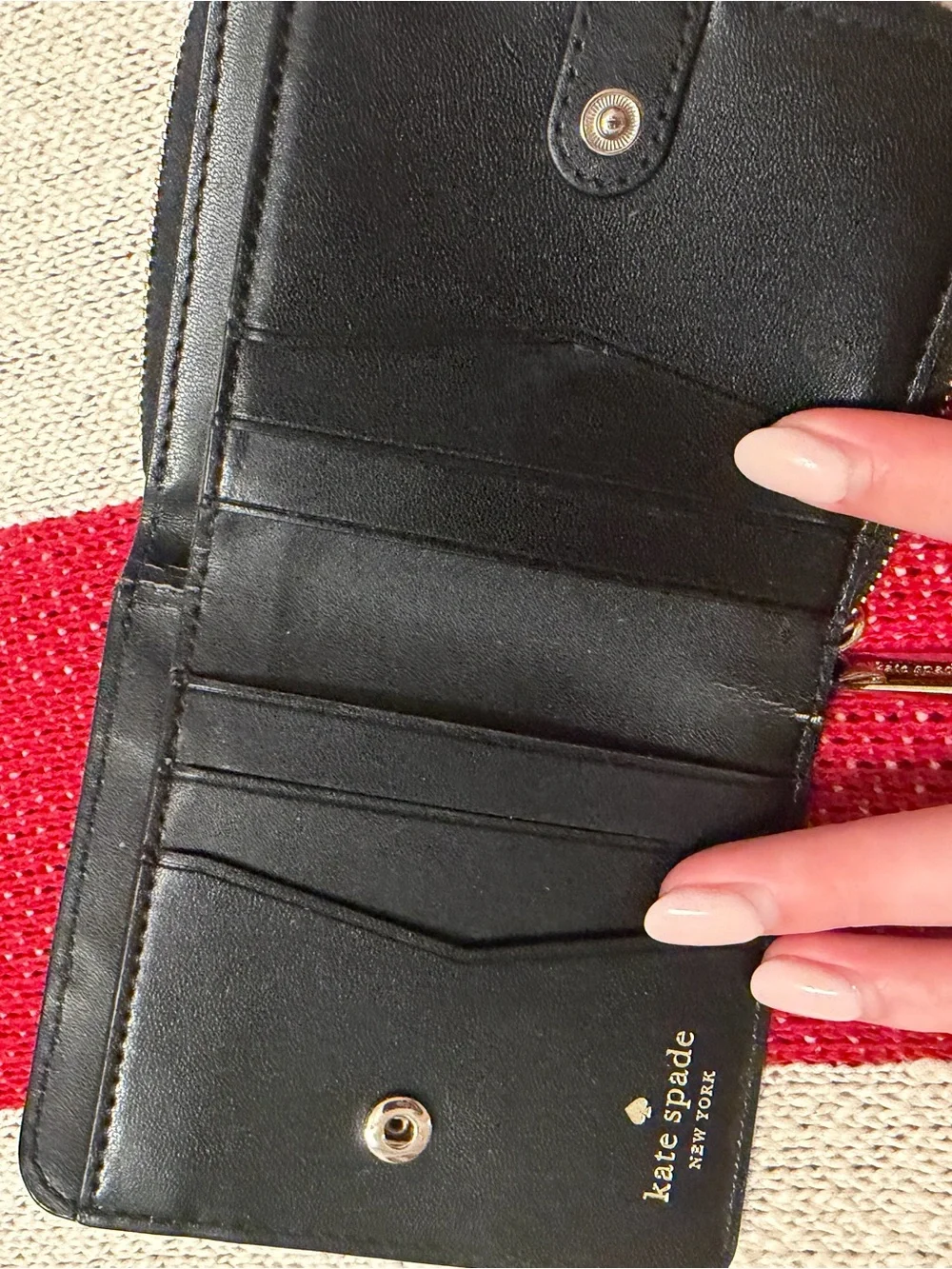 kate spade compact zip