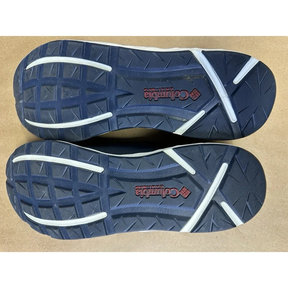 Columbia Bahama Vent PFG Slip On Boat Shoes Mens Size 12 Blue Red BM2663-468
