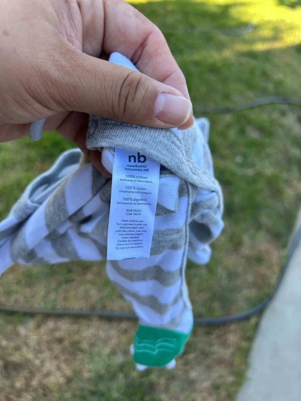 Carters soft grey