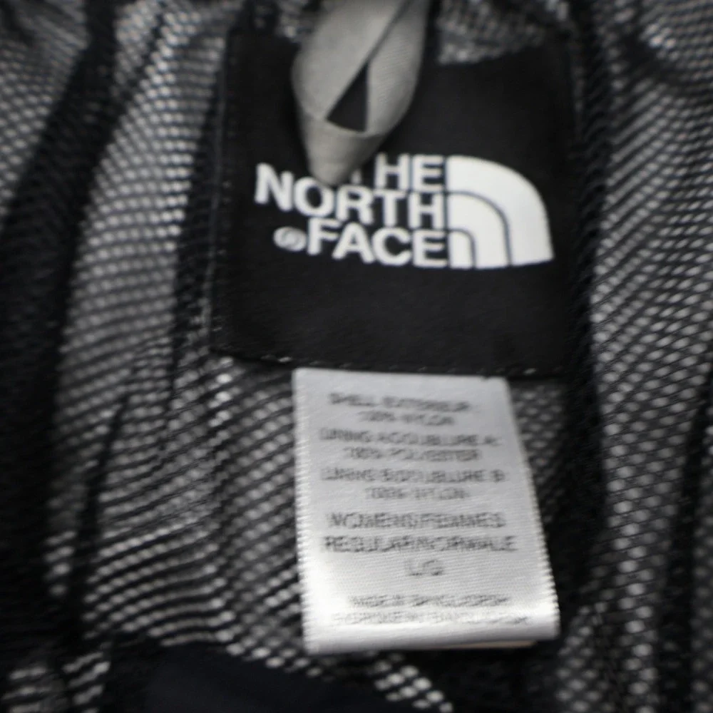 North Face Snow Pants Womens Large Black Waterproof Ripstop‎ Ski Hiking 30x31