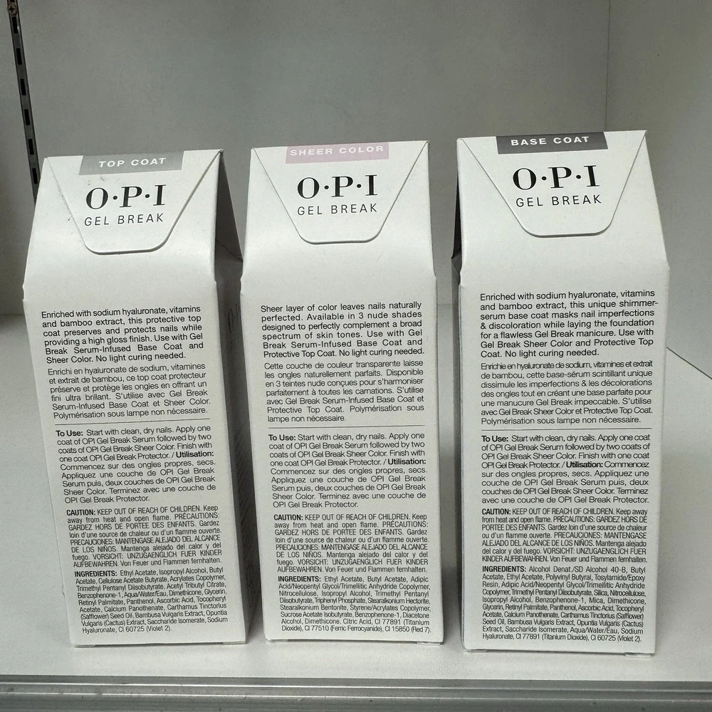 OPI gel break