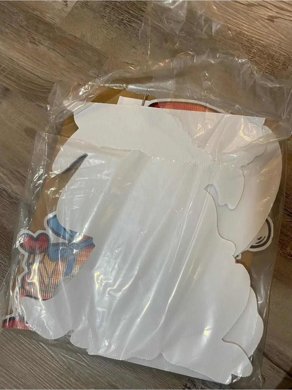 The Grinch open package