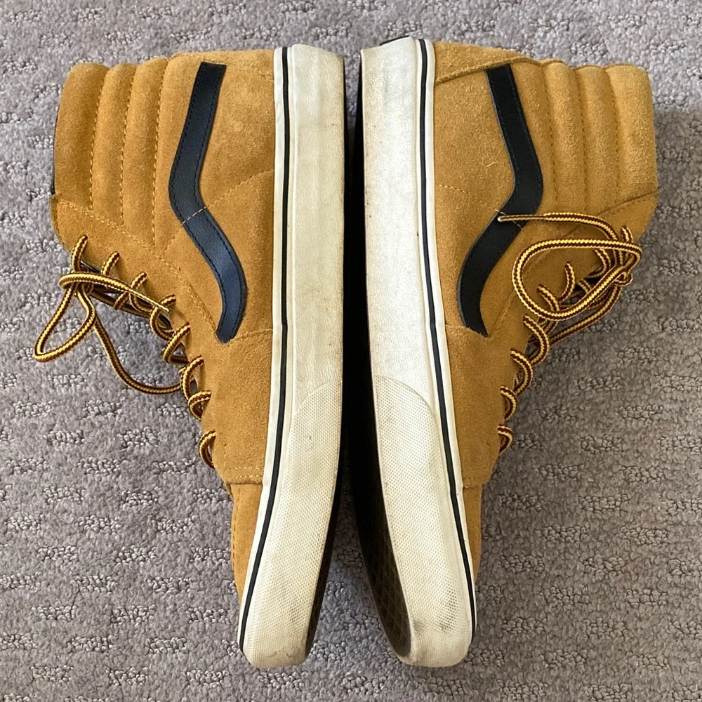 Vans tan suede