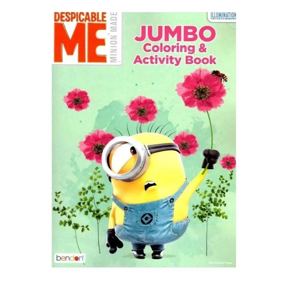 Despicable Me Minions Made Jumbo Coloring And Activity Book Spring