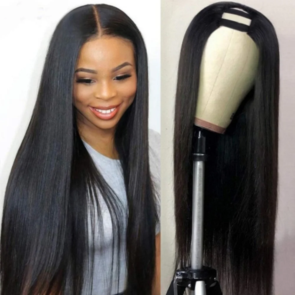 Blooming Hair 100% 10A Brazilian U Part Wig