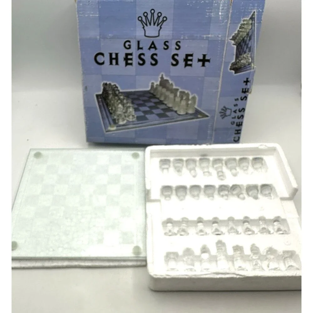Unbranded glass chess