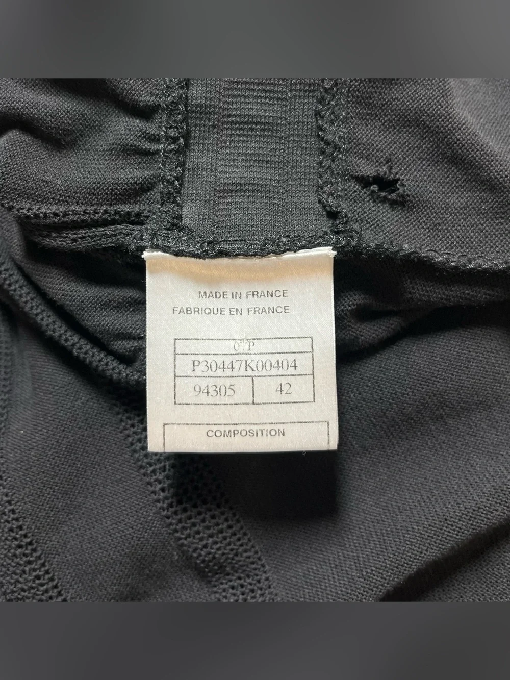 CHANEL please size