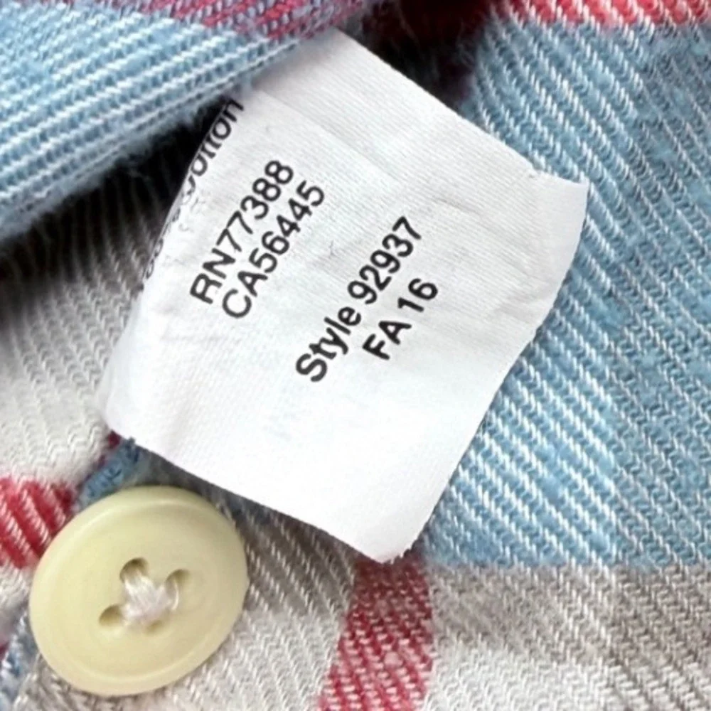 J. Crew crew flannel