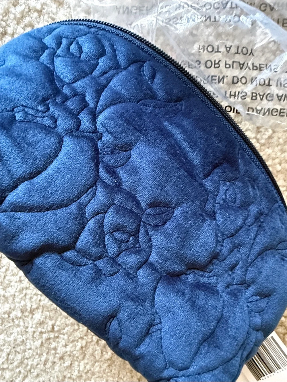 Vera Bradley quilted velvet