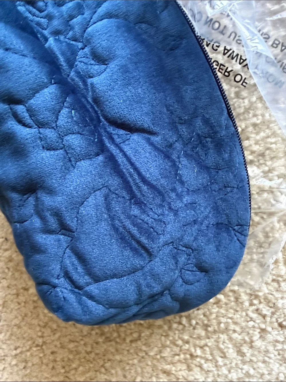 Vera Bradley quilted velvet