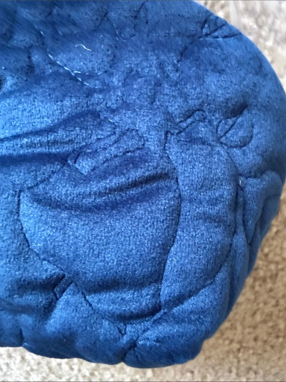 Vera Bradley quilted velvet
