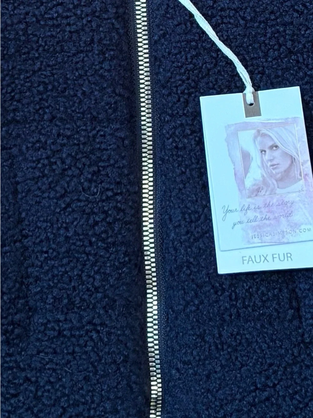 Jessica Simpson plush faux