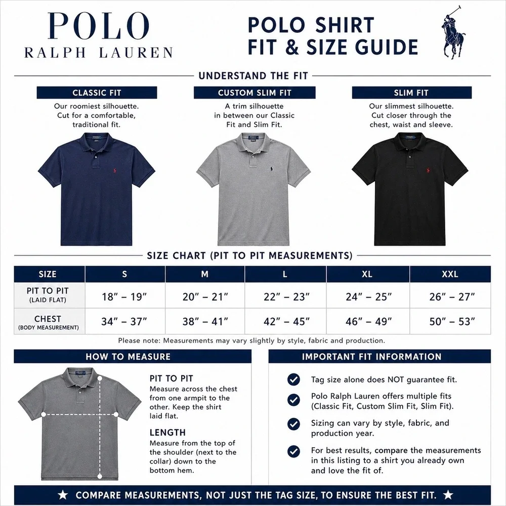 Polo Ralph Lauren Performance Polo Shirt Mens 3XB White Blue Pony Golf Stretch