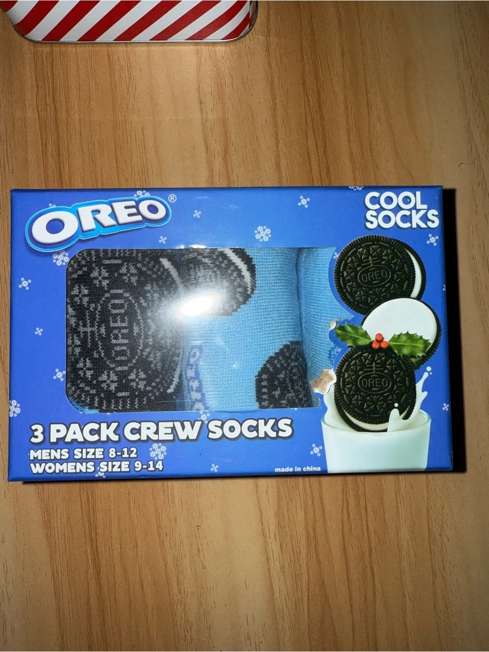 Oreo Cool Socks 3-Pack Crew Socks - Blue
