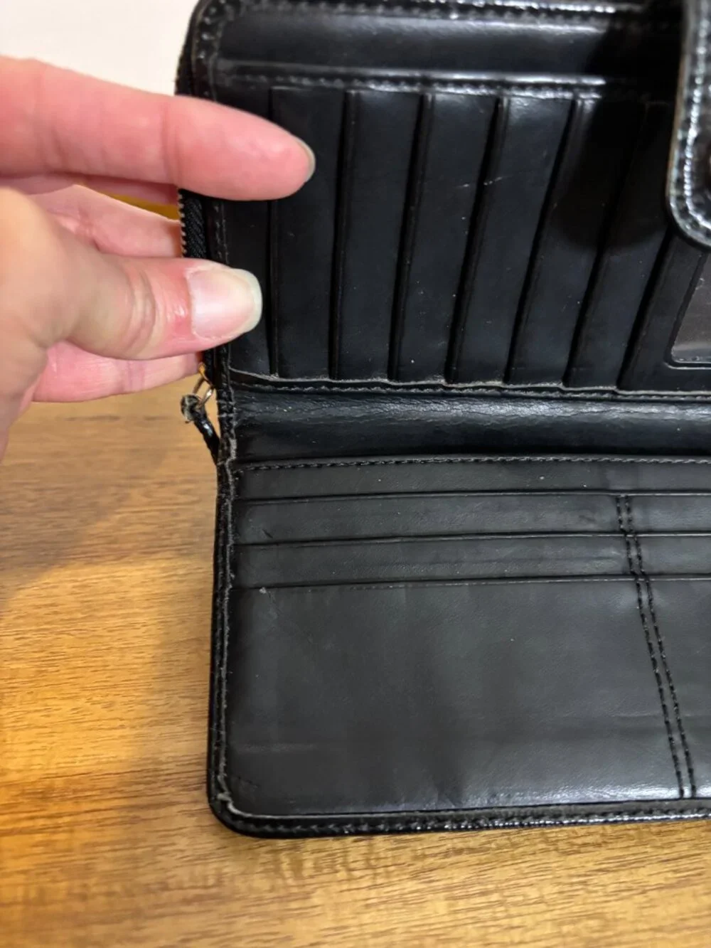 Coach black signature