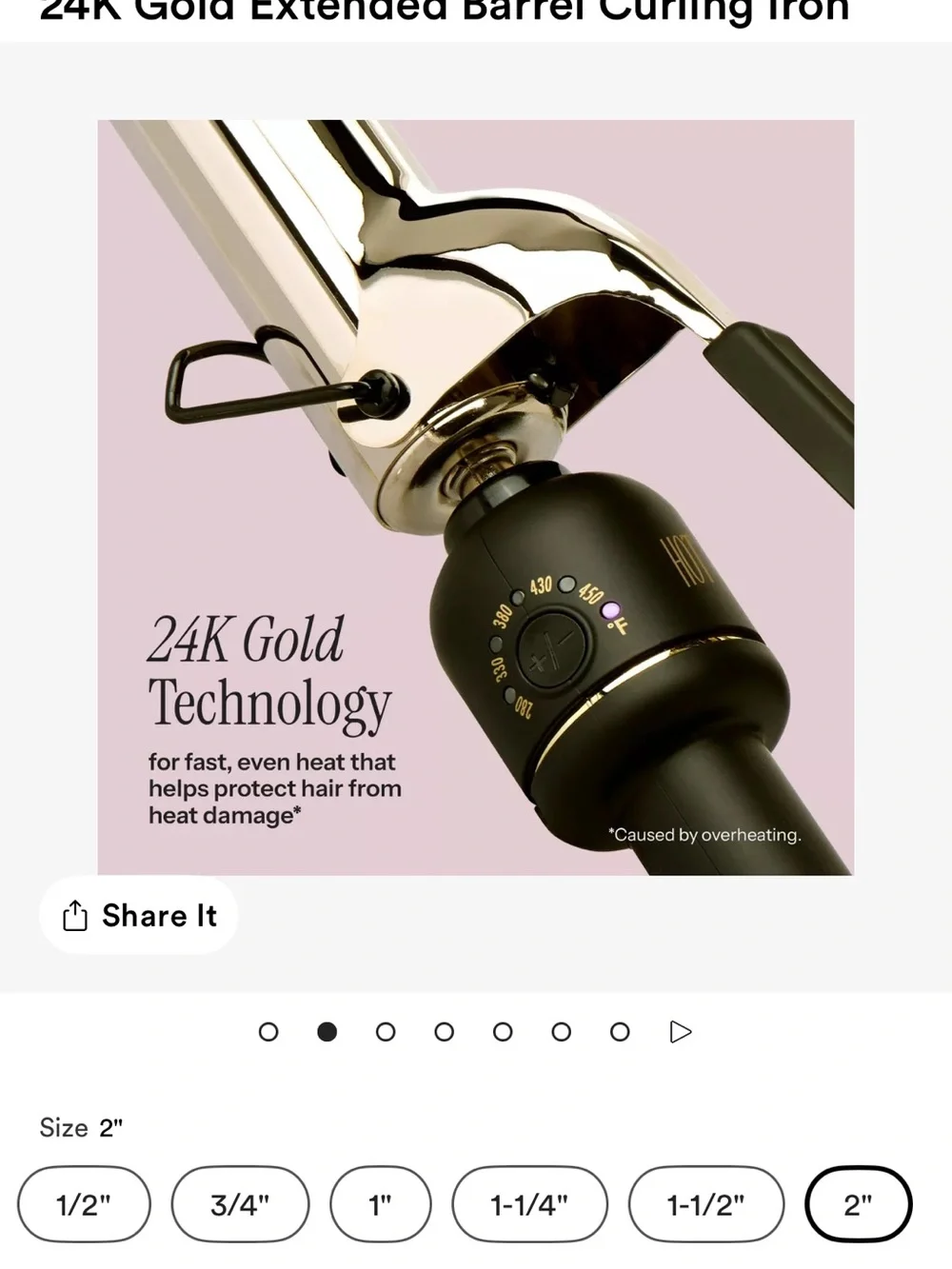 Hot Tools professional 24k