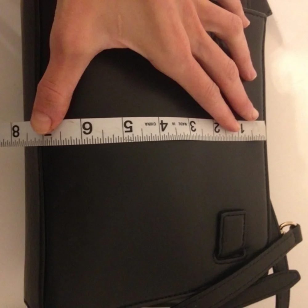MICHAEL KORS black leather Hamilton mini  bag