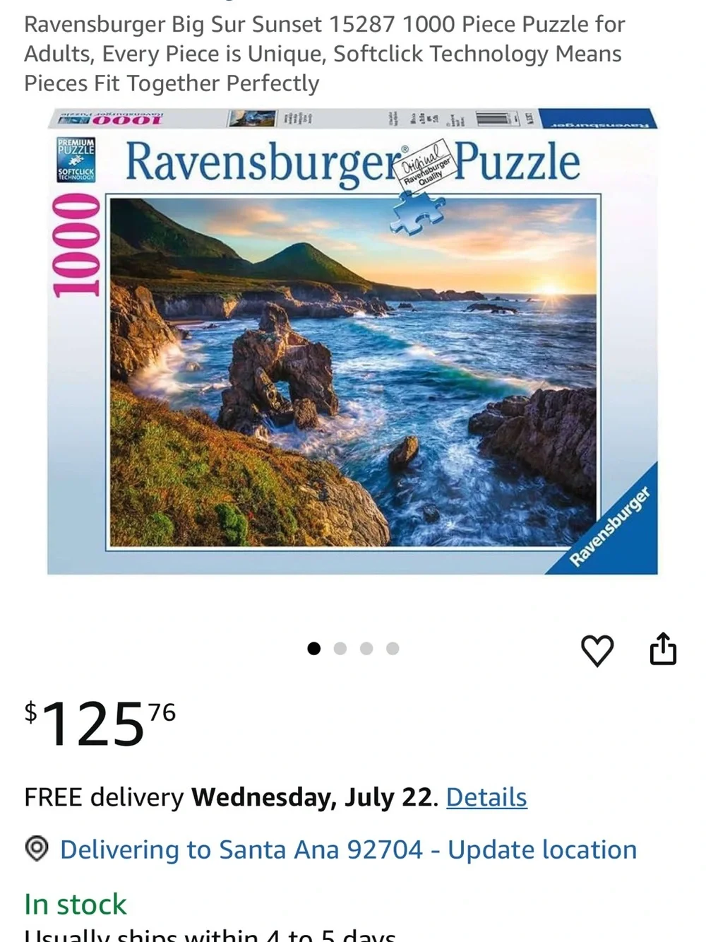 Ravensburger 1000 piece