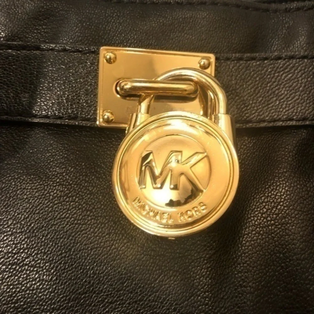 Michael Kors wrinkled hardware has