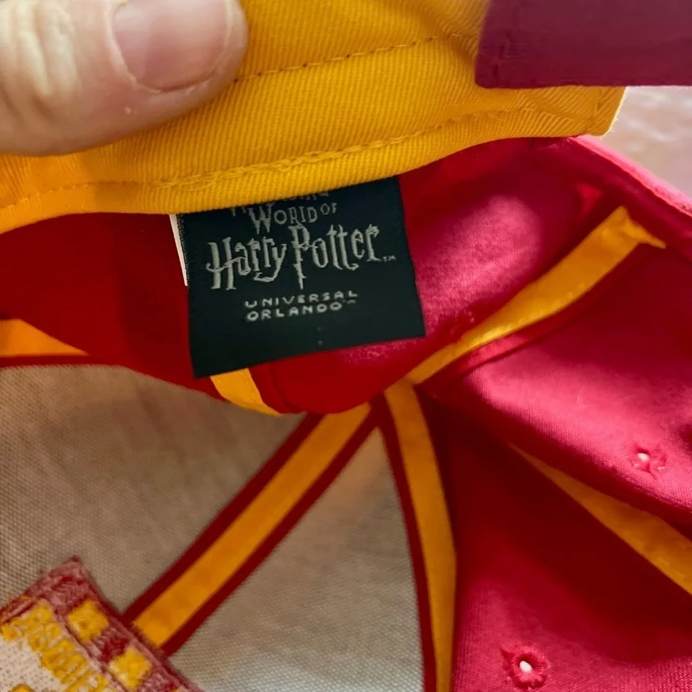 Harry Potter World Universal Studios Gryffindor Hat Baseball Cap Adjustable Red