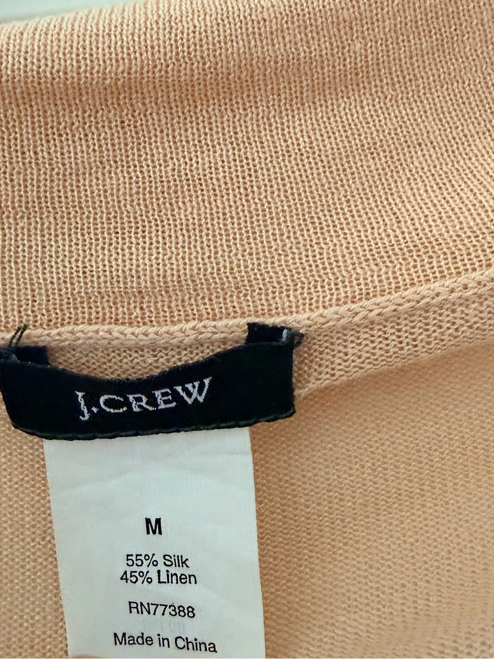 J. Crew lightweight knit