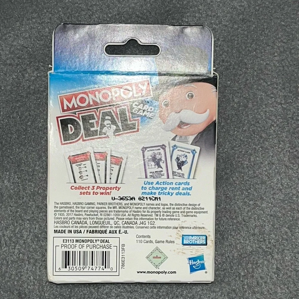 Hasbro monopoly deal