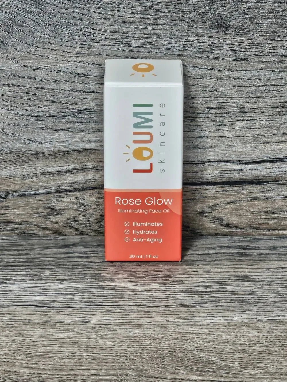 LOUMI Skincare Rose Glow Illuminating Face Oil 30 ml