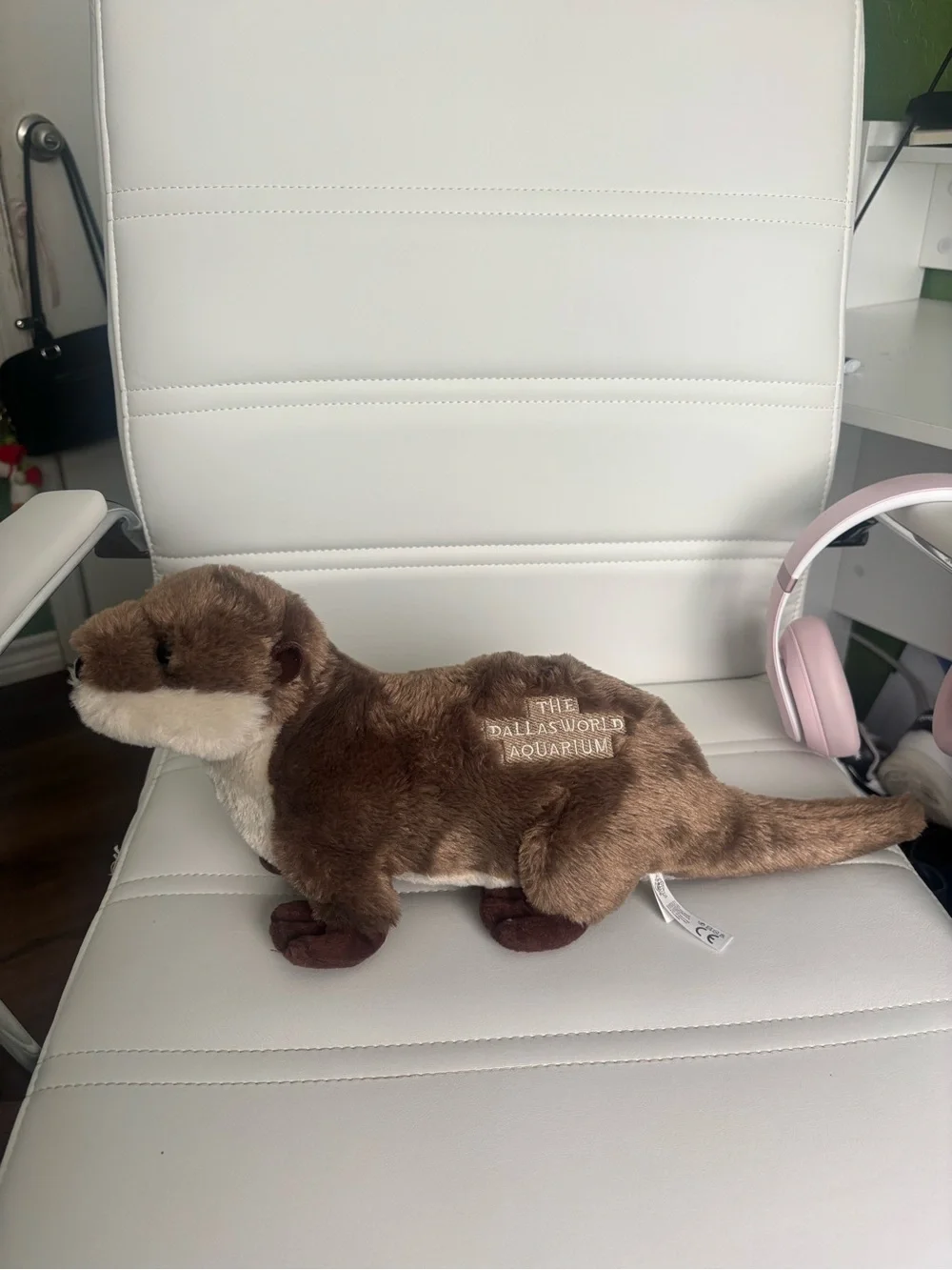 Brown Plush Otter - Soft Small Pet Toy