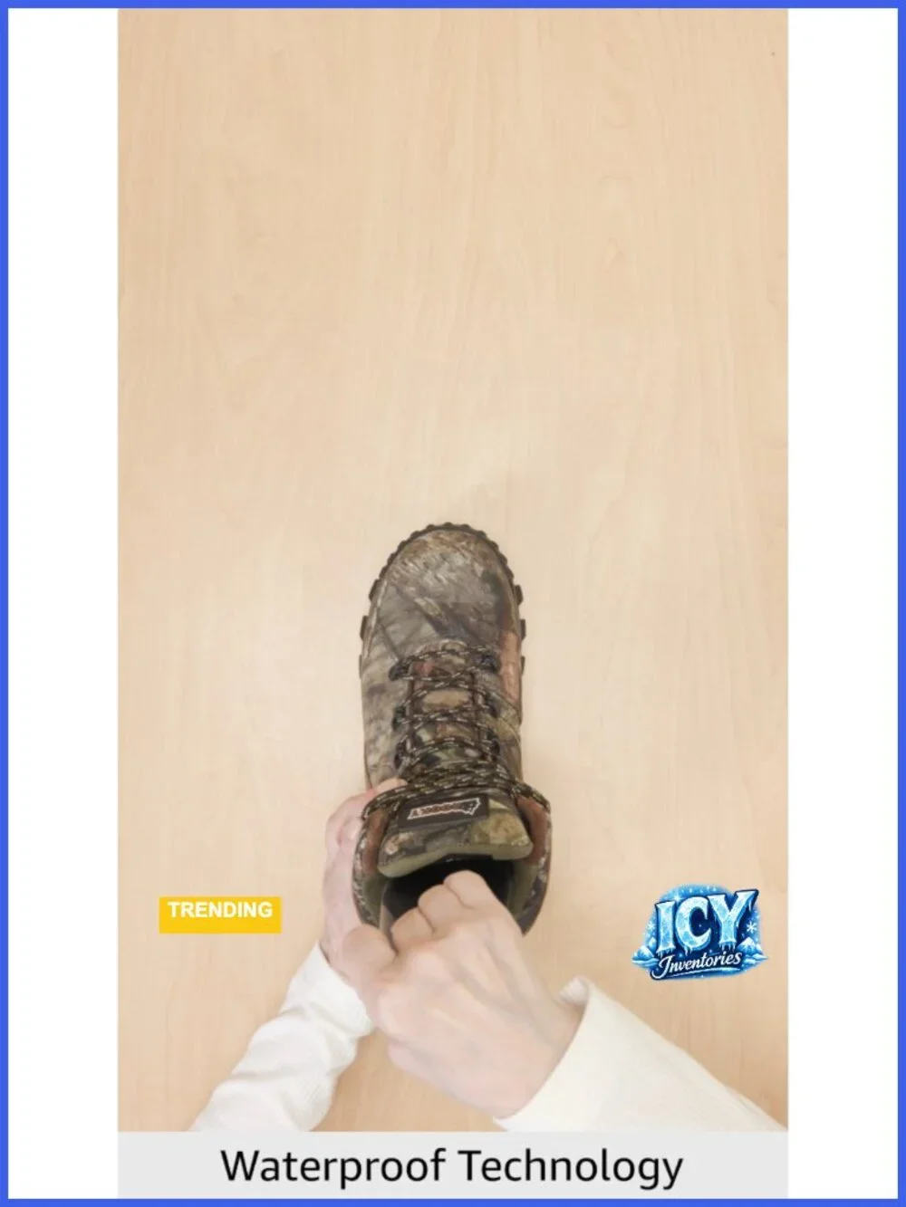Waterproof Pull-On Snake Boots with Leather Upper