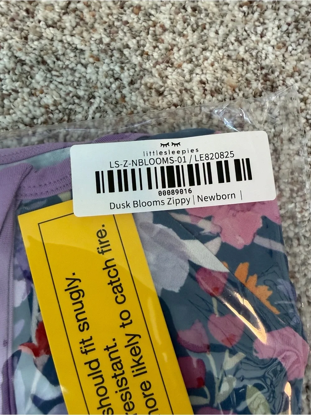Little Sleepies new tags