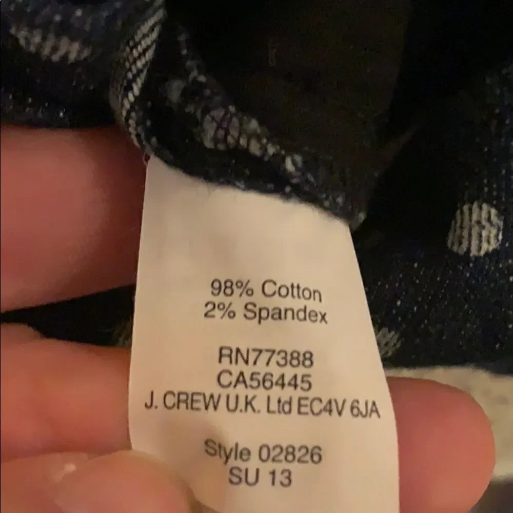 J. Crew crew postcard