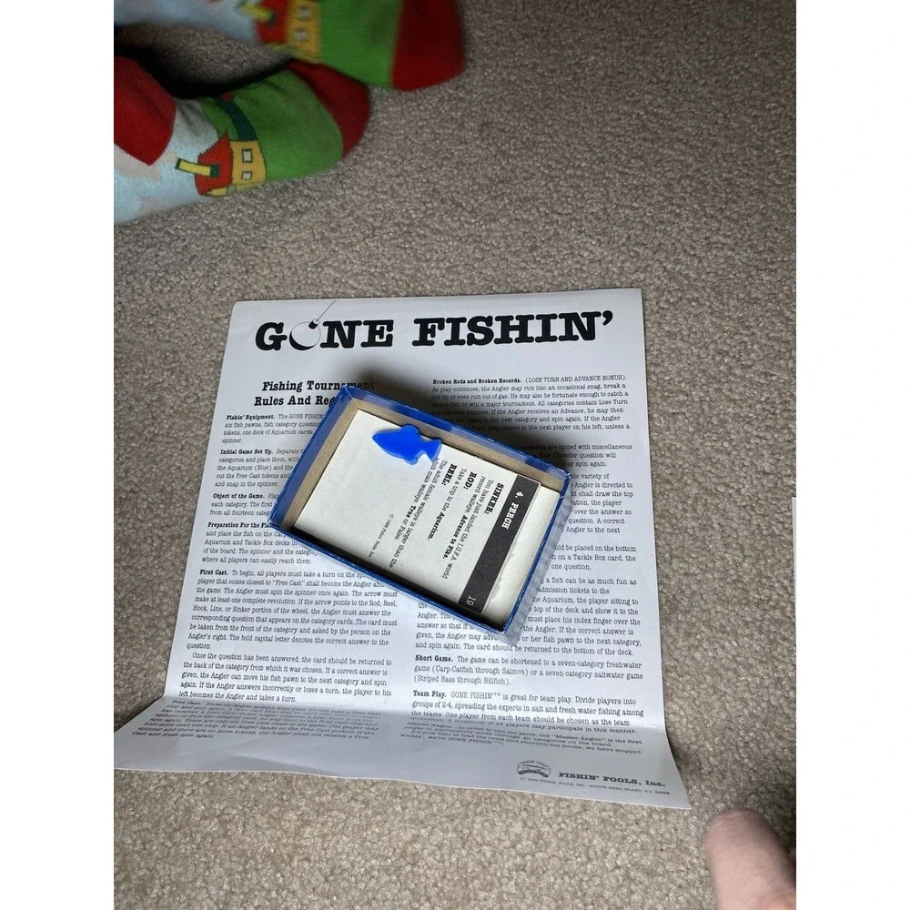 Fishin Fools Inc vintage 1987