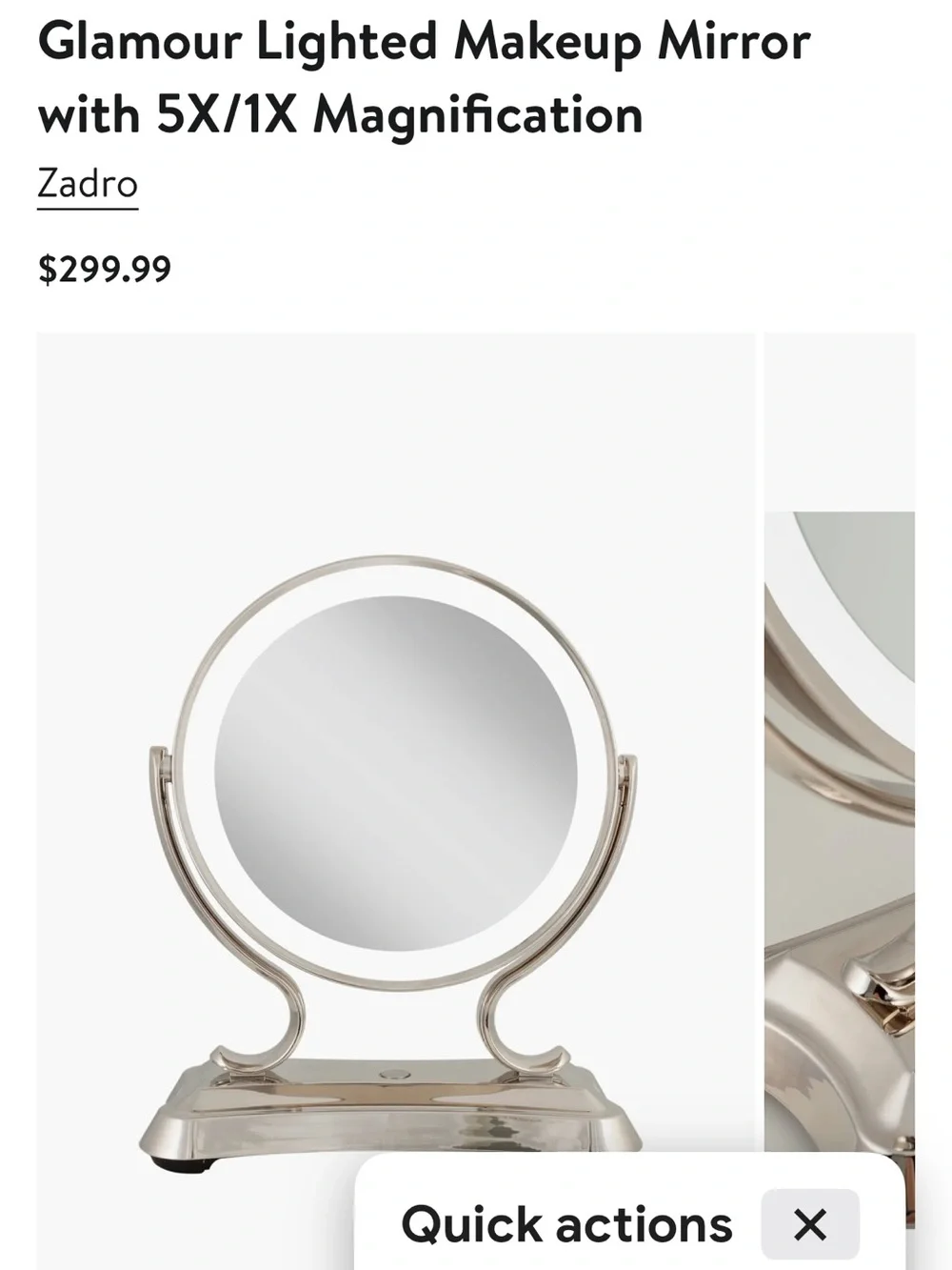 Zadro bright led