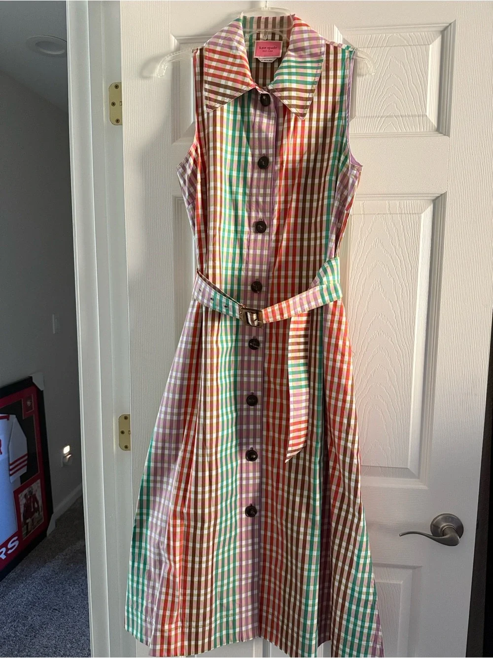kate spade sleeveless button
