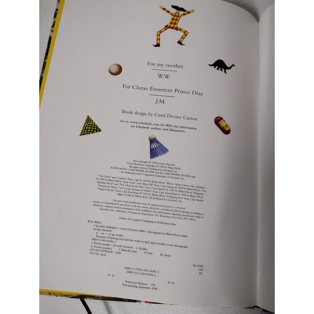 Scholastic spy gold