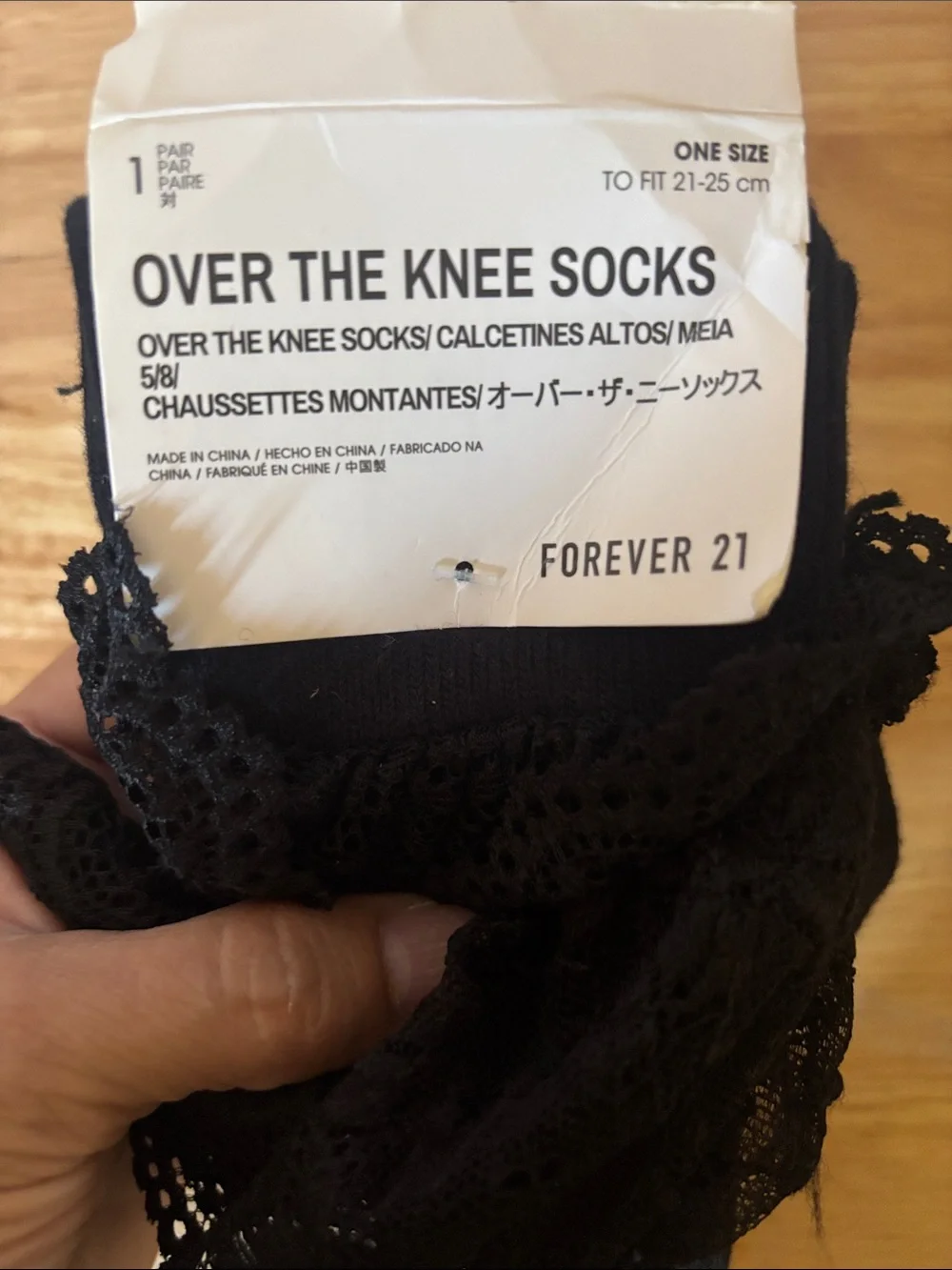 Forever 21 over knee