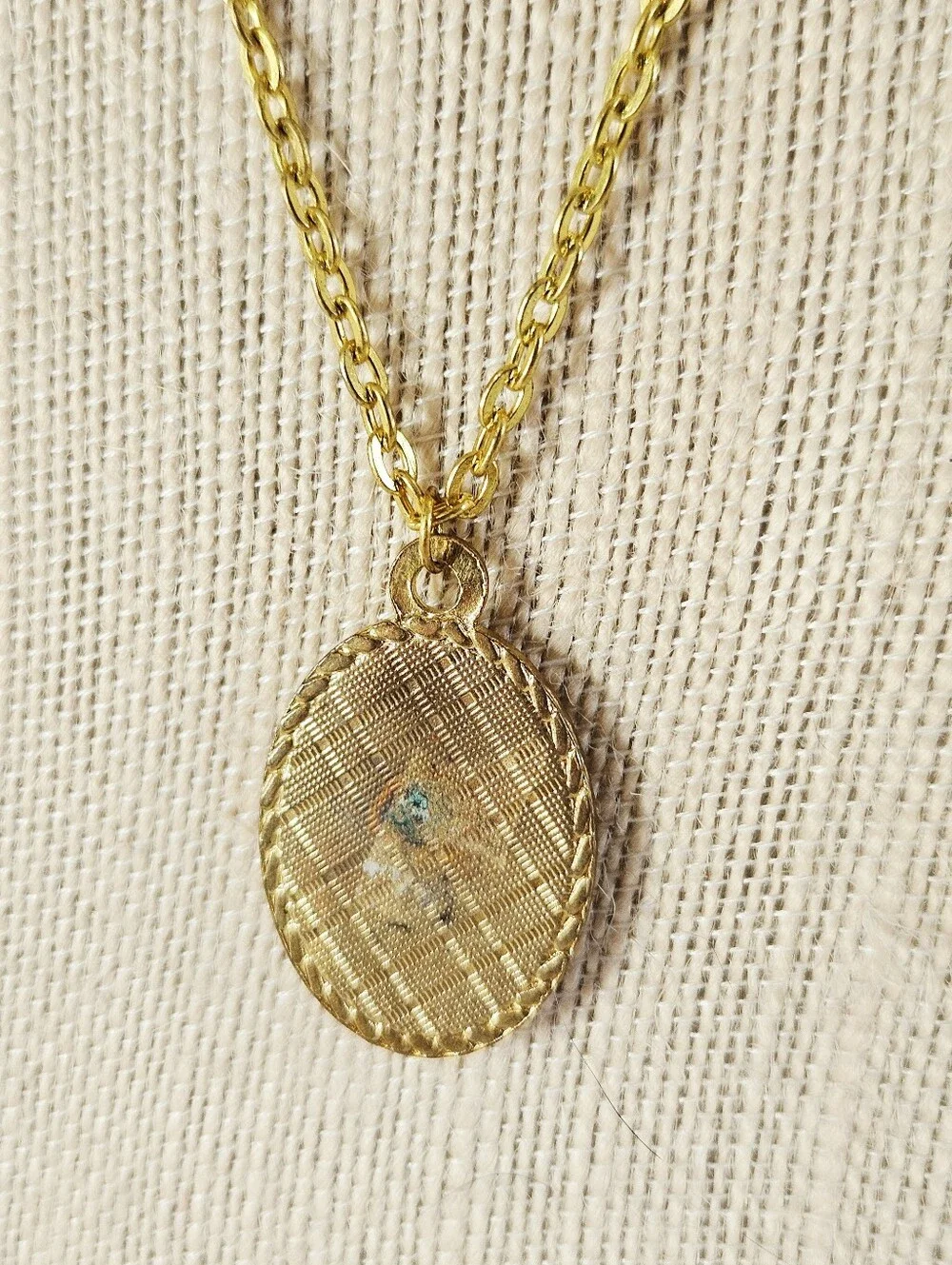 Vintage measures necklace