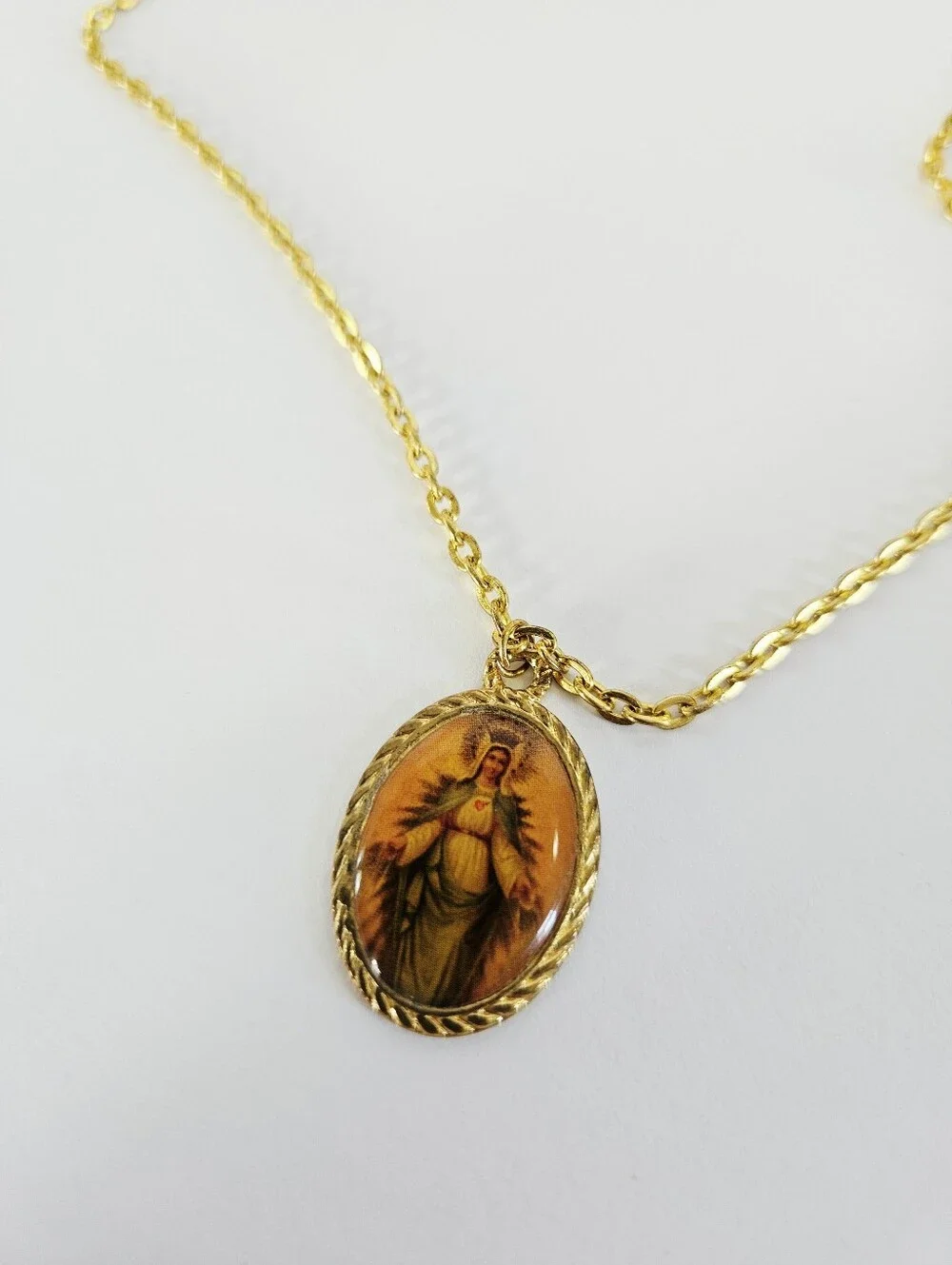 Vintage medal pendant