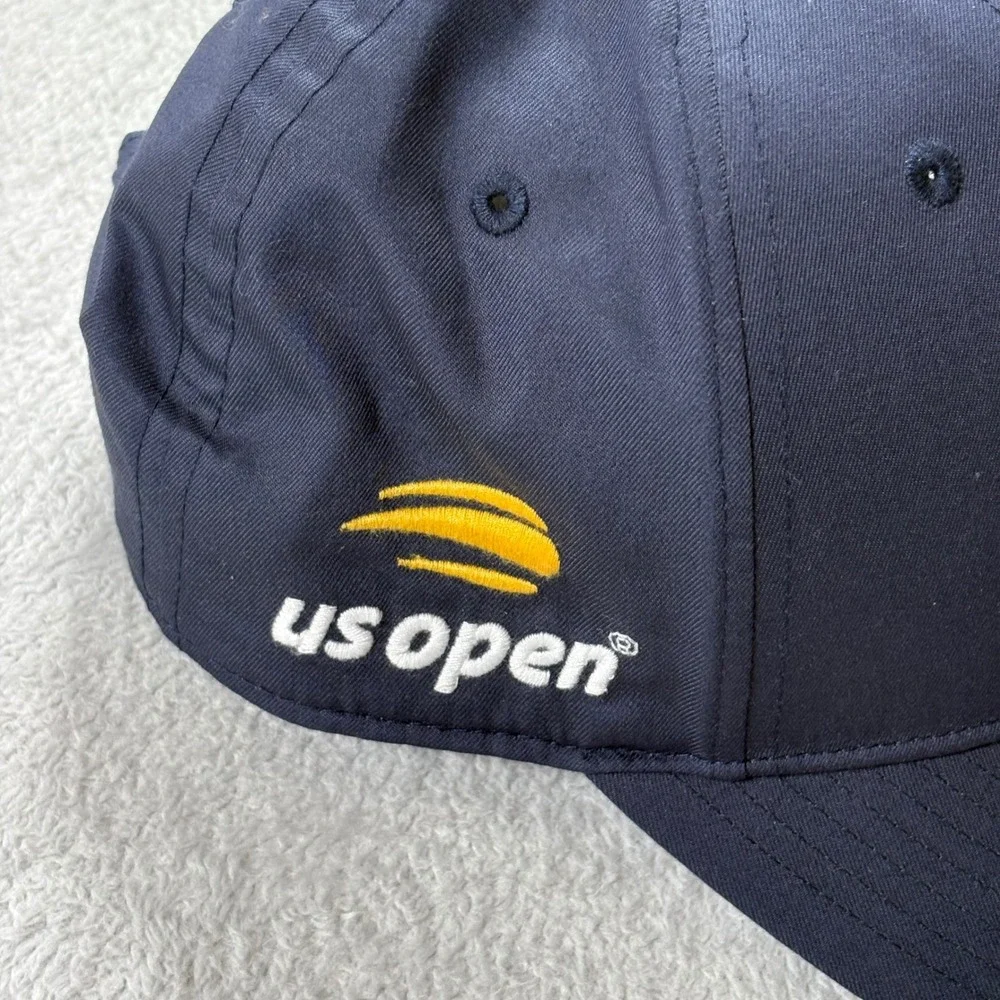 Polo Ralph Lauren US Open Tennis Hat Navy Blue Adjustable Baseball Cap Logo