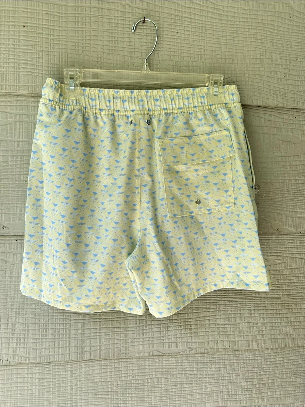 Robert Graham Geometric Martini Tower Swim Shorts NWT ~S