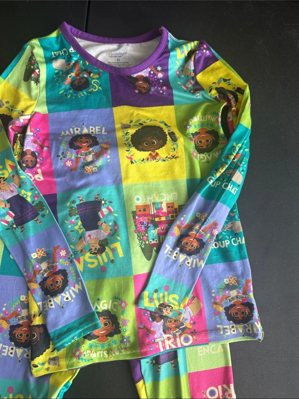 Cuddl Duds bright multicolor