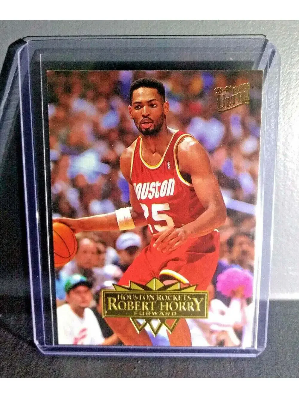 1995-96 Robert Horry Fleer Ultra #69 Basketball Card