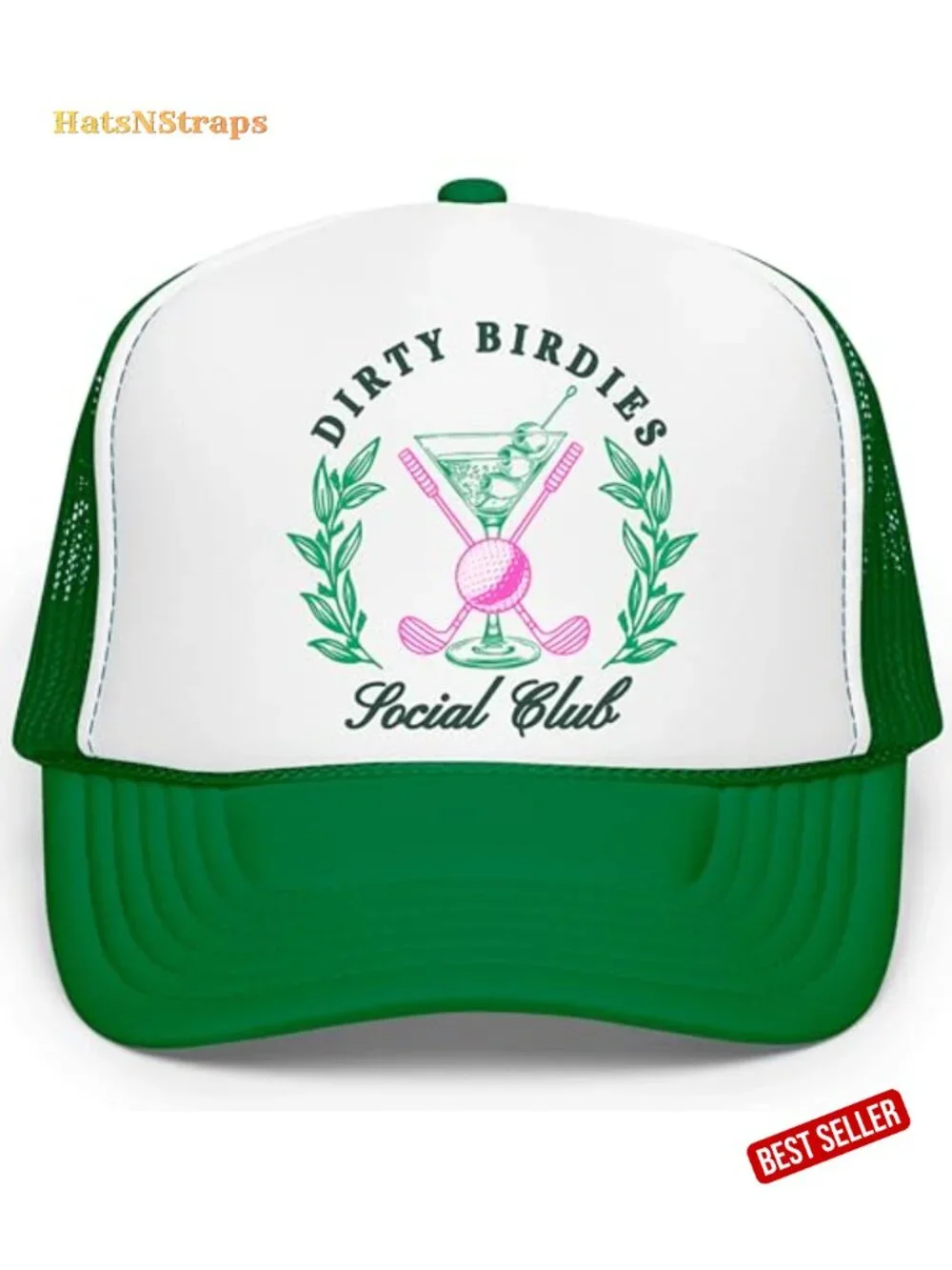 Golf Funny Saying Trucker Hat - Adjustable Snapback, Premium Polyester