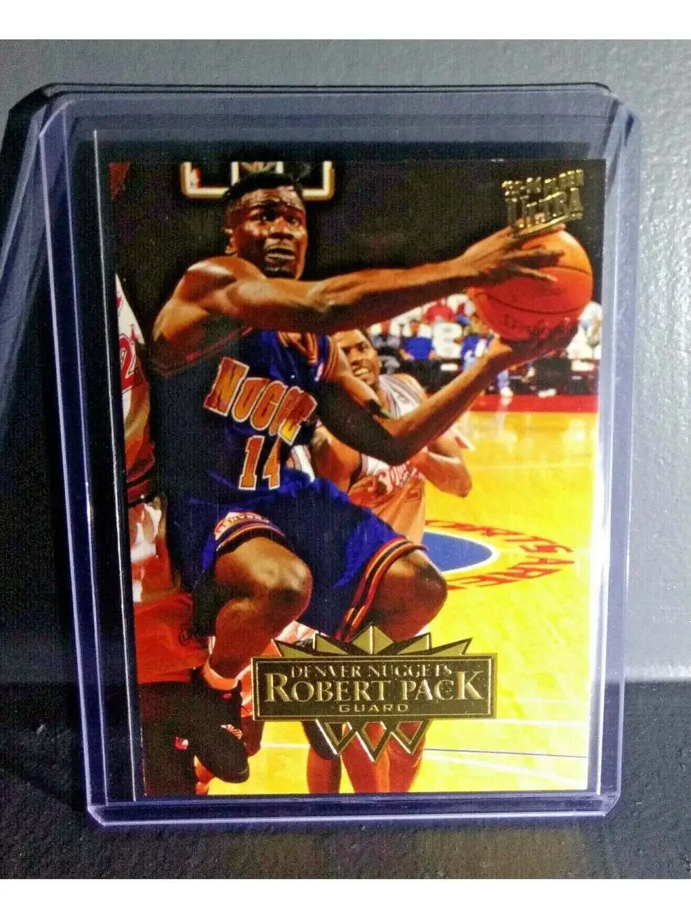 1995-96 Robert Pack Fleer Ultra #46 Basketball Card