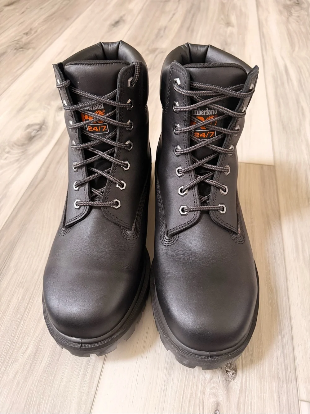 NWT Timberland PRO Direct Attach 6” Waterproof Soft Toe Work Boots 9W Black